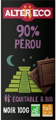 Chocolat 90% Pérou