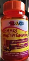 Gummies Multivitaminées - 60 Gommes - Pediakid