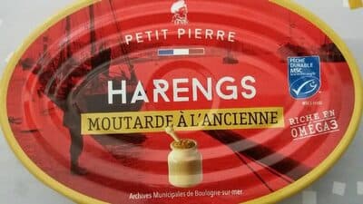 Harengs Moutarde à l'ancienne