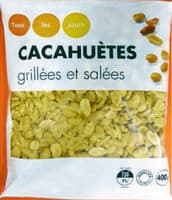 Cacahuètes Grillées et salées