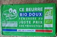 beurre bio doux