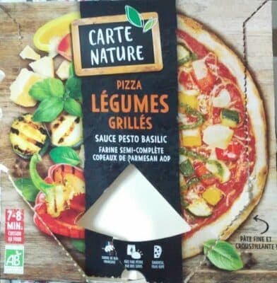 Pizza légumes grillés