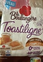 Pain de mie sans croûte Toastiligne complet 330g