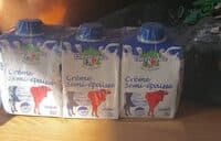 Crème semi-épaisse