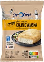 Prêt à poêler colin d'Alaska MSC au beurre citronné - 200g - Frais