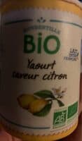Yaourt saveur citron
