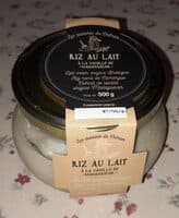 RIZ AU LAIT à la Vanille de Madagascar