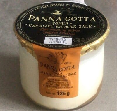 Panna cotta fève tonka caramel