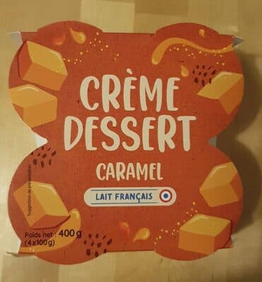 Crème dessert caramel