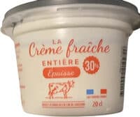 Crème fraîche entière épaisse
