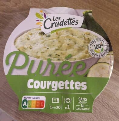 Purée de courgettes