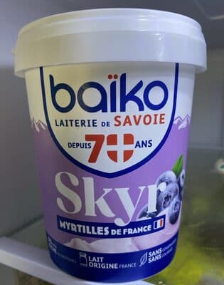 Skyr myrtille