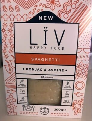 Spaghetti konjac et avoine