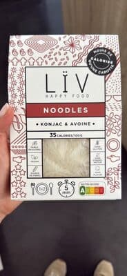 Noodle konjac & avoine