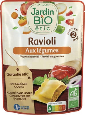 Ravioli de légumes