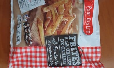 Frites à la graisse de canard