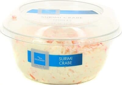 Tartinable surimi crabe