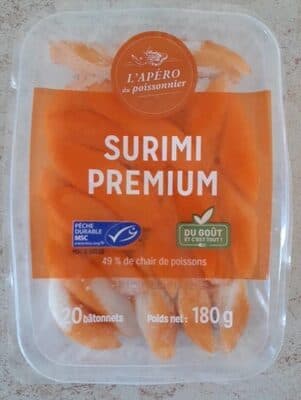 Surimi premium du chair de poisson sauvage