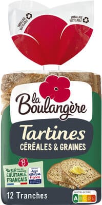 Tartines céréales & graines 450g