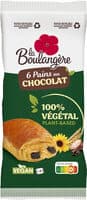 6 pains au chocolat 100% Végétal