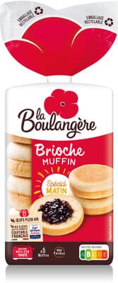 Brioche Muffin x 5 250g