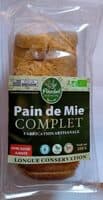 Pain de mie complet longue conservation
