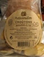 Croûtons aromatisés à l'ail