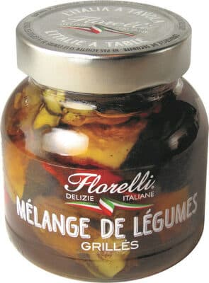 Mélange de légumes grilles