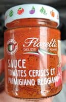 Sauce aux tomates cerises et parmesan
