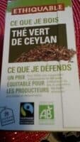 Thé vert de ceylan