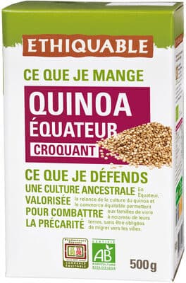 Quinoa de l'equateur