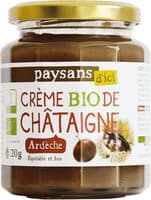 Crème bio de châtaignes