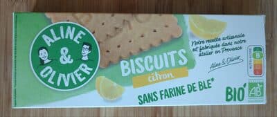 Mon biscuit bio citron