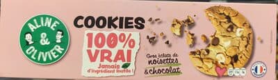Cookies noisette chocolat