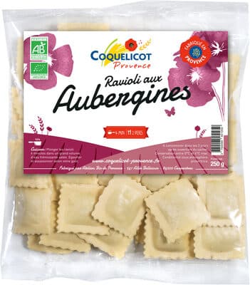 Ravioli aux aubergines