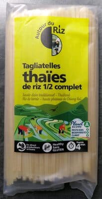 Tagliatelles thaies de riz
