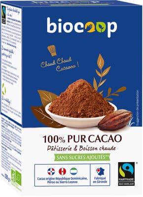 Poudre cacao pur