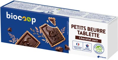 Biscuit petit beurre tab choco noir