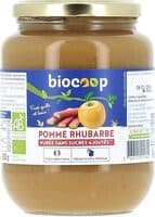 Purée pomme rhubarbe 830g