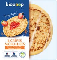 Crêpes moelleuses (6) 210g CC