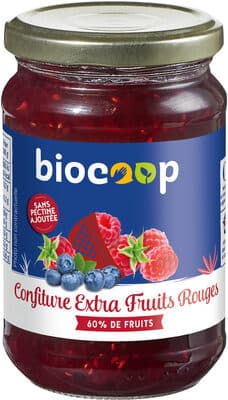 Confiture fruits rouges extra