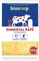 Emmental râpé Lpast 31% 200g CC
