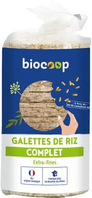 Galette riz complet extra fine