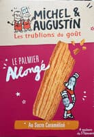 Palmiers allongés au sucre caramélisé