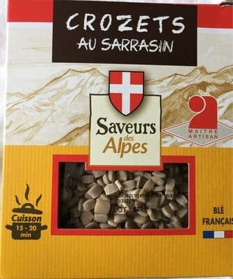 Crozets au sarrasin