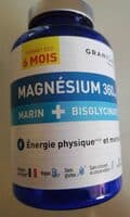 Magnésium marin 360mg + Bisglycinate
