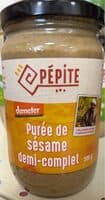 Puree sesame demi complet