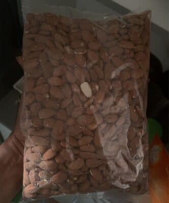 Amandes décortiquées