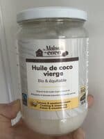Huile de coco vierge