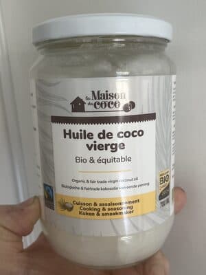 Huile de coco vierge